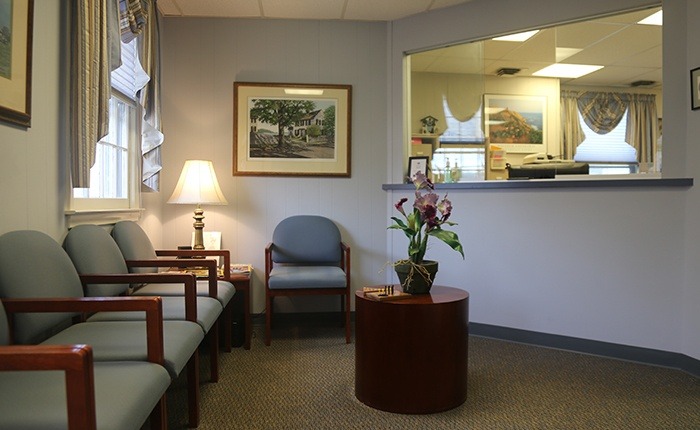 Dental waiting area