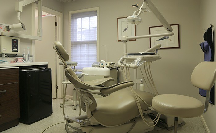 Dental exam room