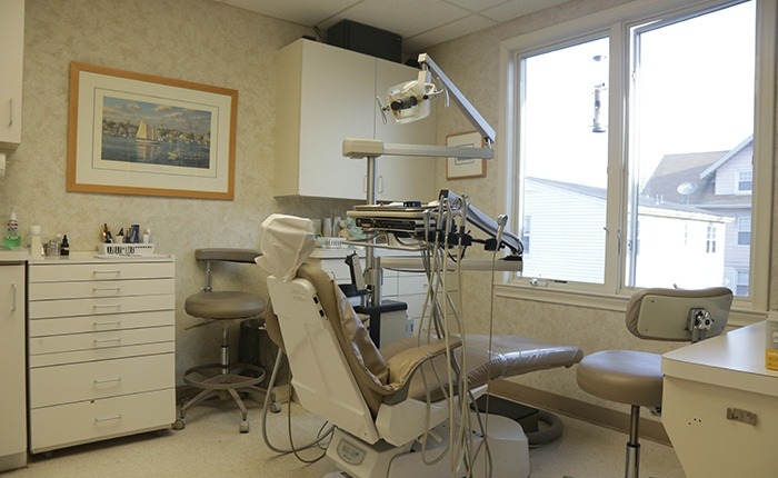 Dental exam room