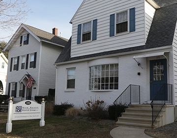Exterior of dental office in Branford