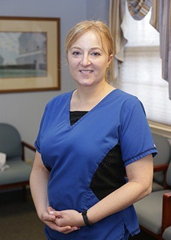 Dental hygienist Kimberly